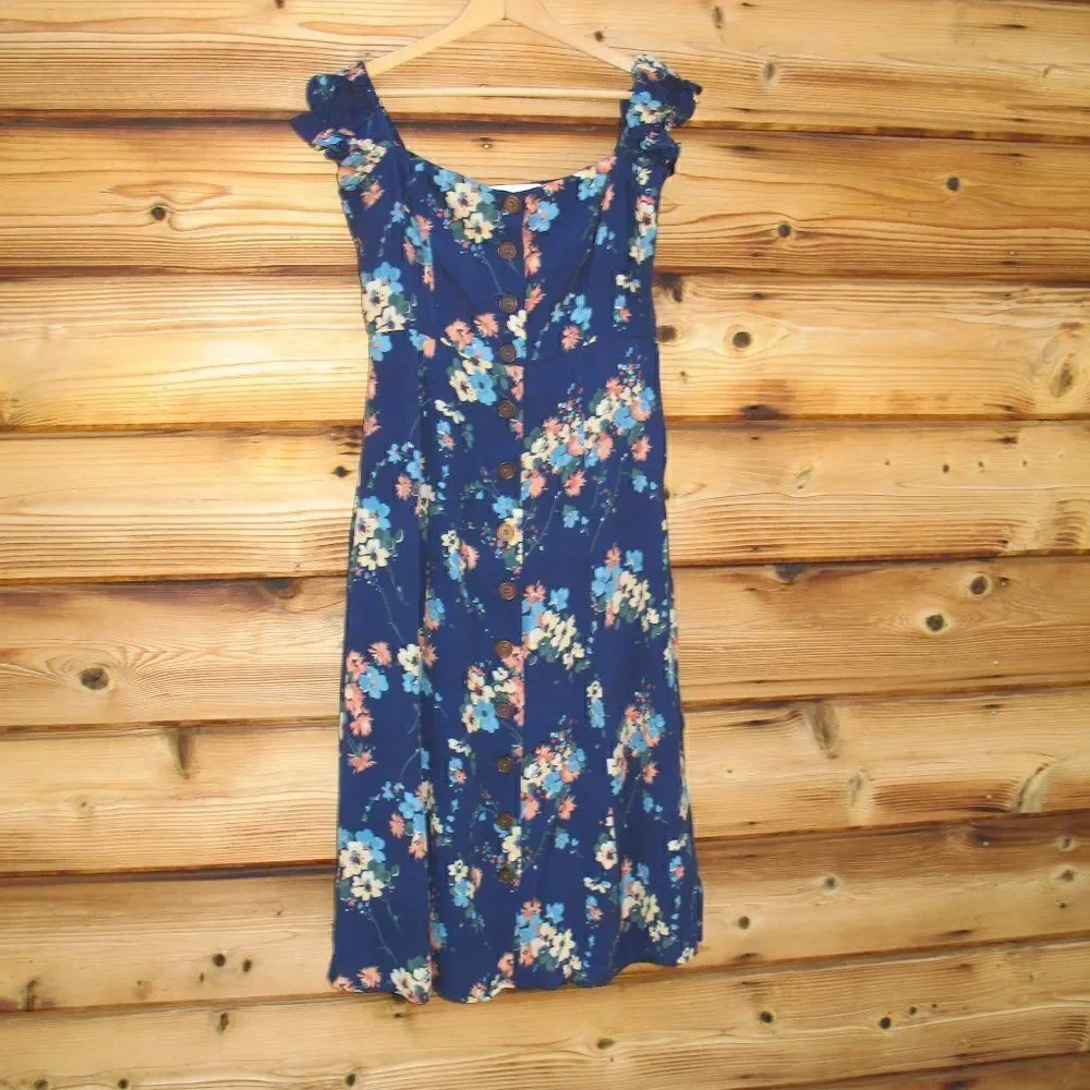 NWOT Revolve  Capulet Blue Floral Dress